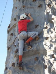 Climbing wall in schools
